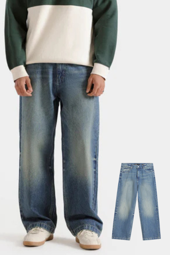 Express Unisex Baggy Jeans