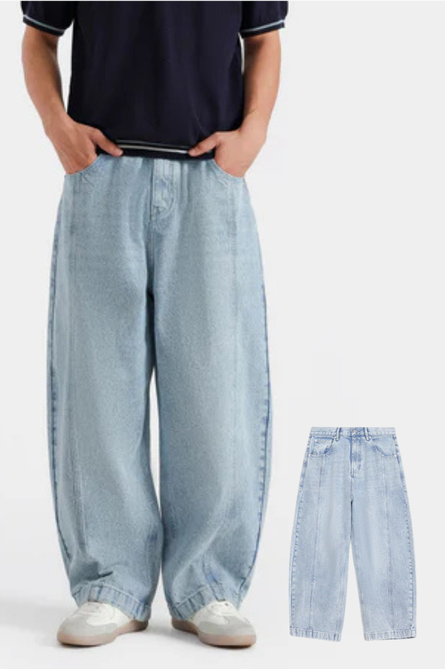 Express Unisex Baggy Jeans