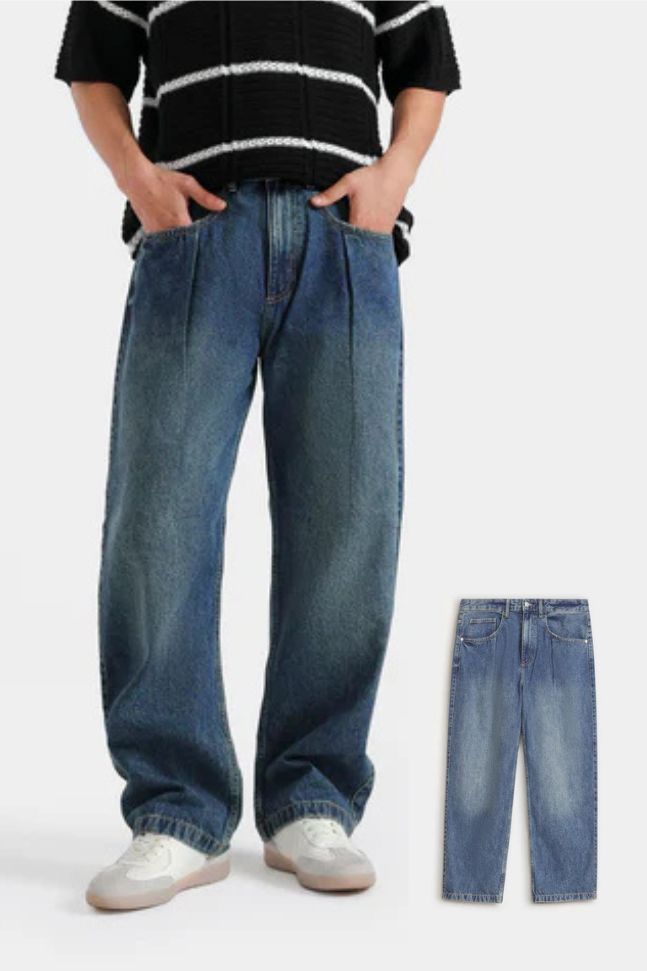 Express Unisex Baggy Jeans