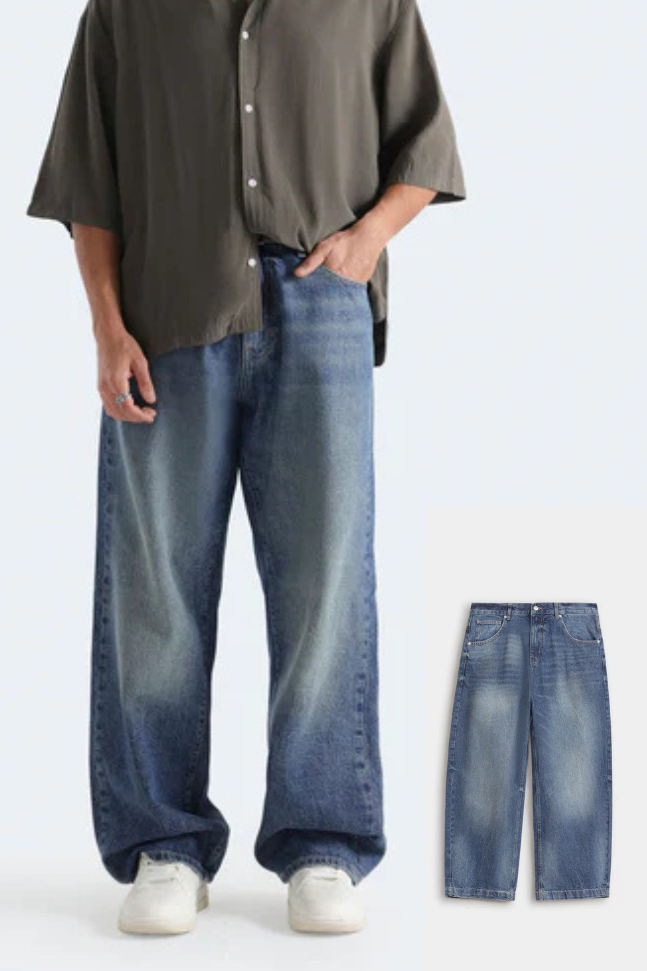 Express Unisex Baggy Jeans