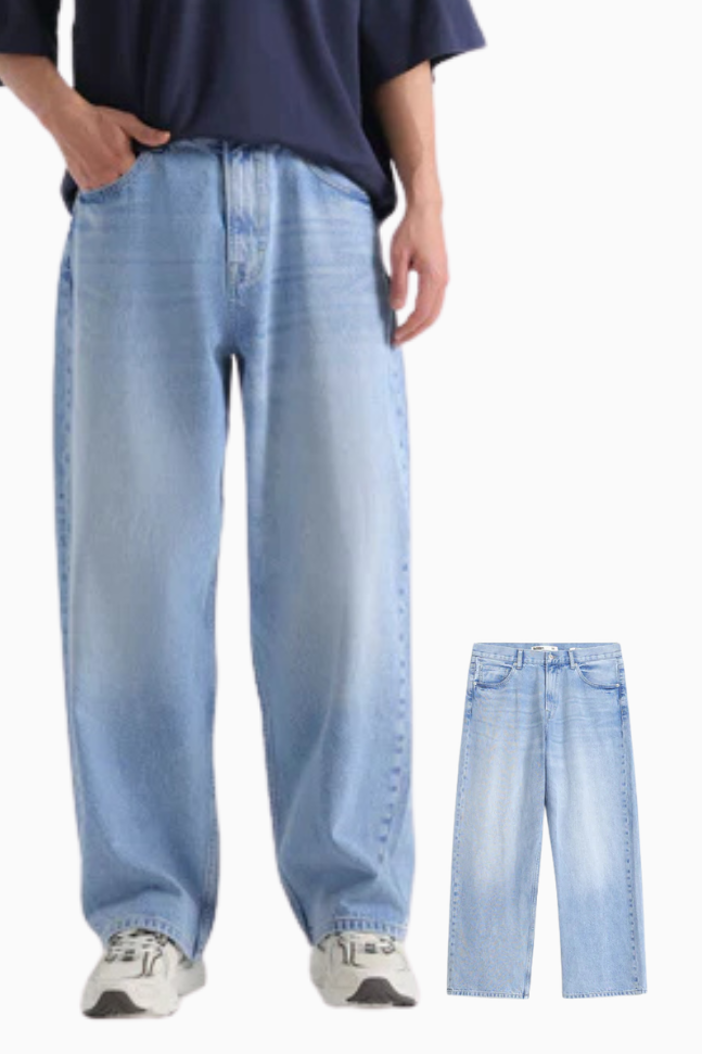 Express Unisex Baggy Jeans