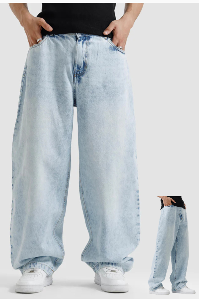 Express Unisex Baggy Jeans