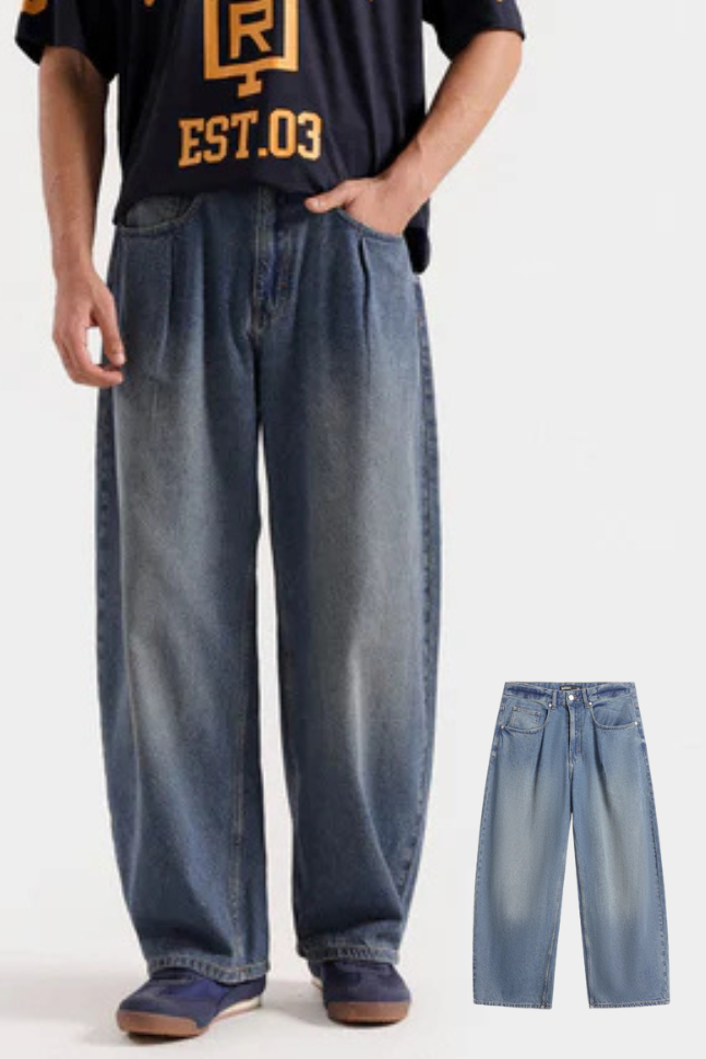 Express Unisex Baggy Jeans